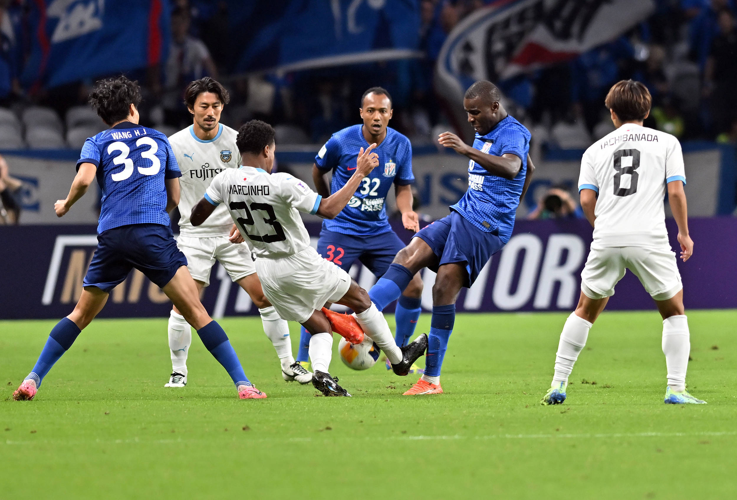 在每一个球 在每一个球